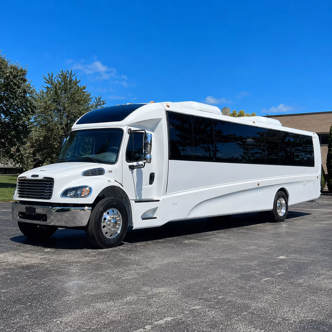 Denver Airport Shuttle & Transportation party bus exterior