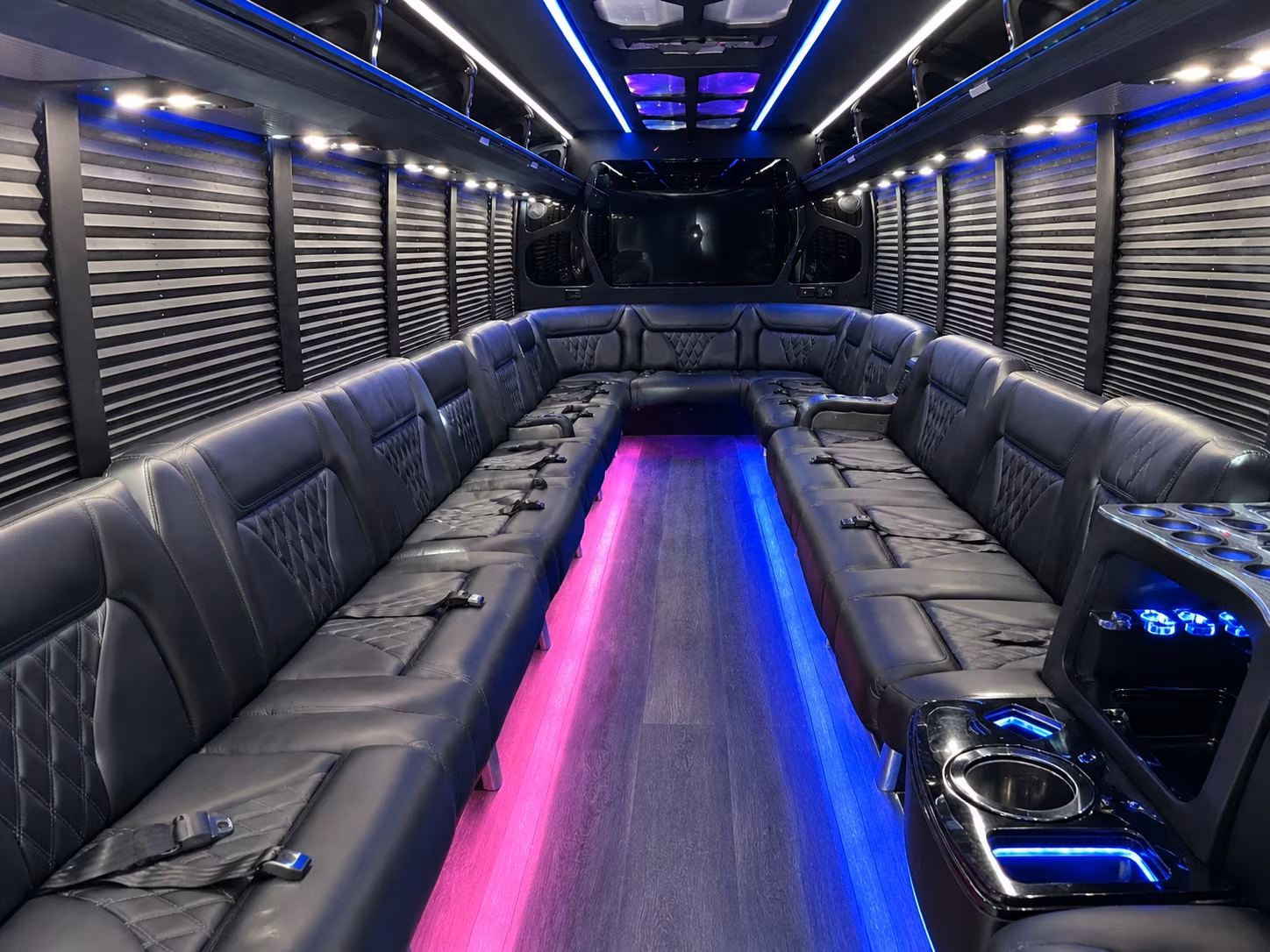 Denver Bachelor & Bachelorette Transportation party bus exterior