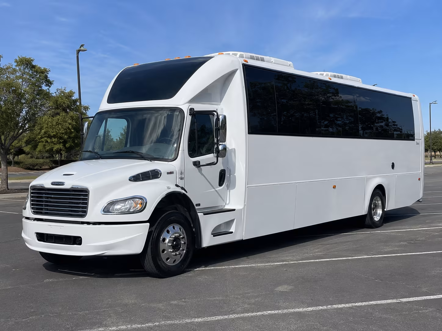 Denver Birthday, Sweet 16, & Quinceañera Transportation party bus exterior