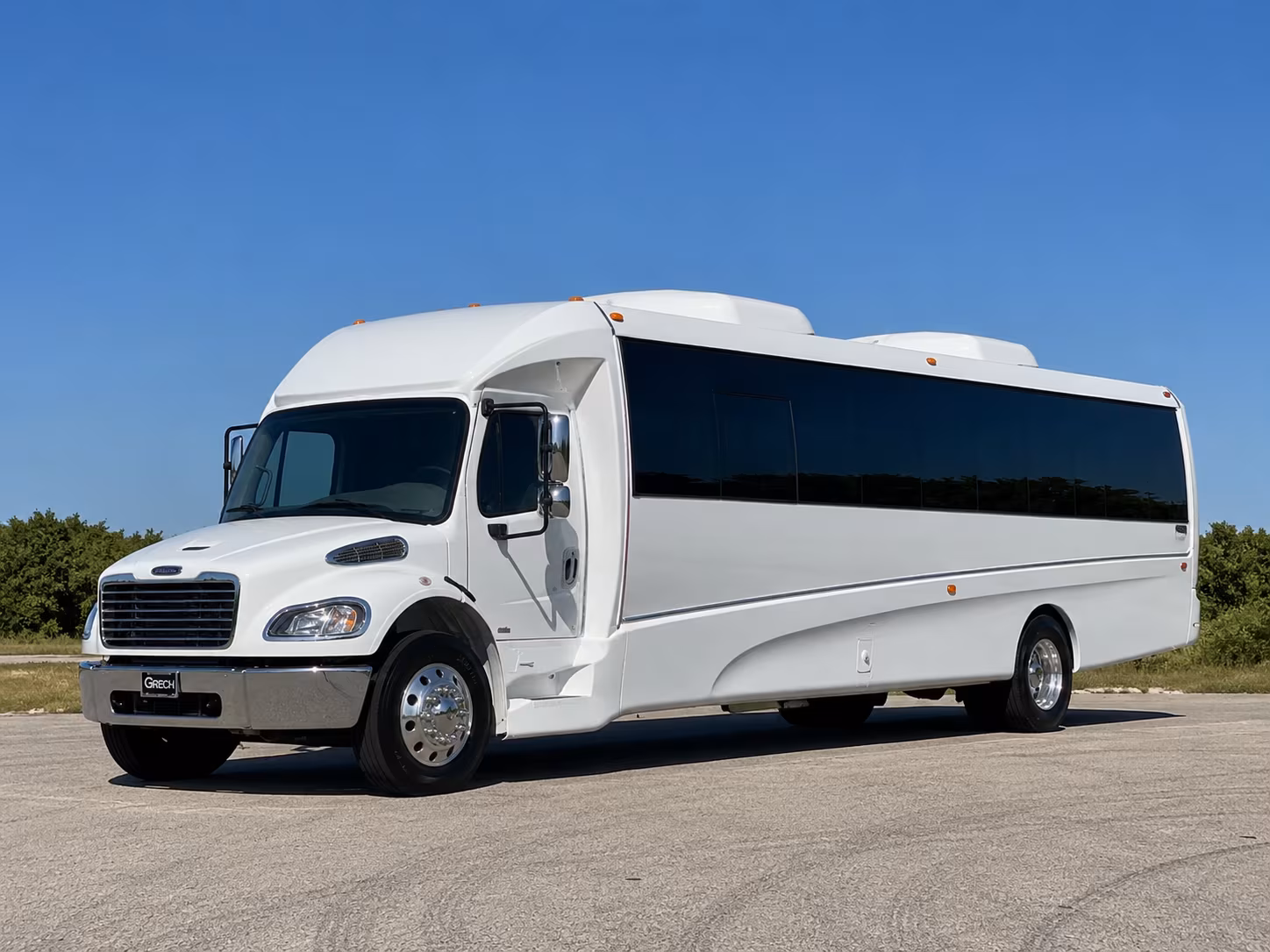 Denver Birthday, Sweet 16, & Quinceañera Transportation party bus exterior