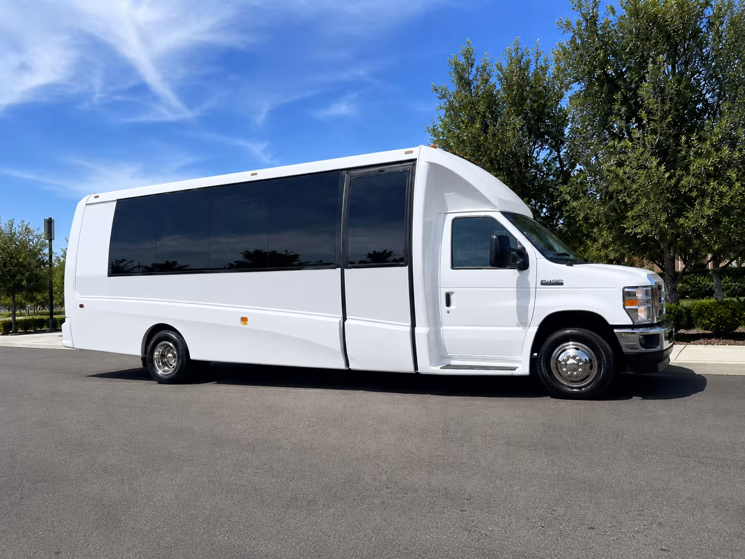 Denver Corporate Transportation party bus exterior