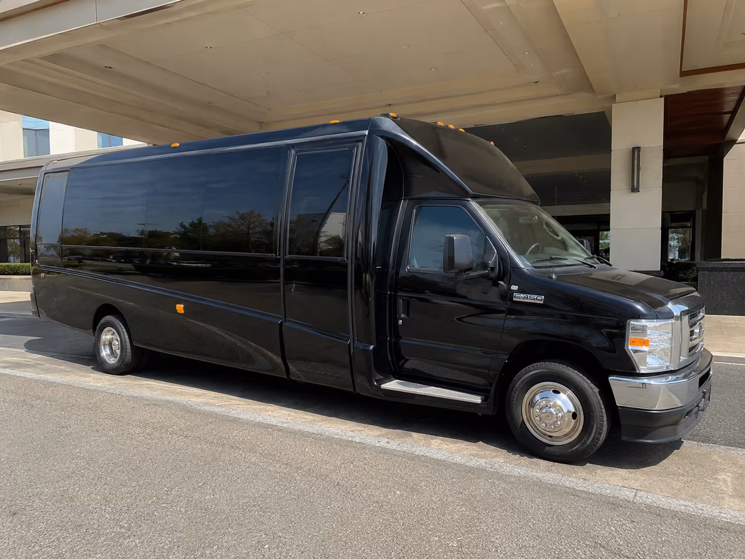Denver Private Event Transportation party bus exterior