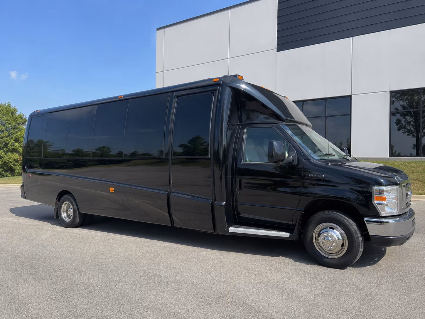 Denver Prom & Homecoming Transportation party bus exterior