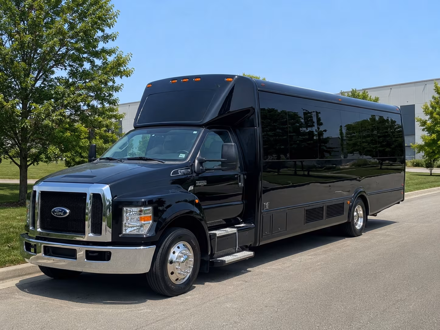 Denver Prom & Homecoming Transportation party bus exterior