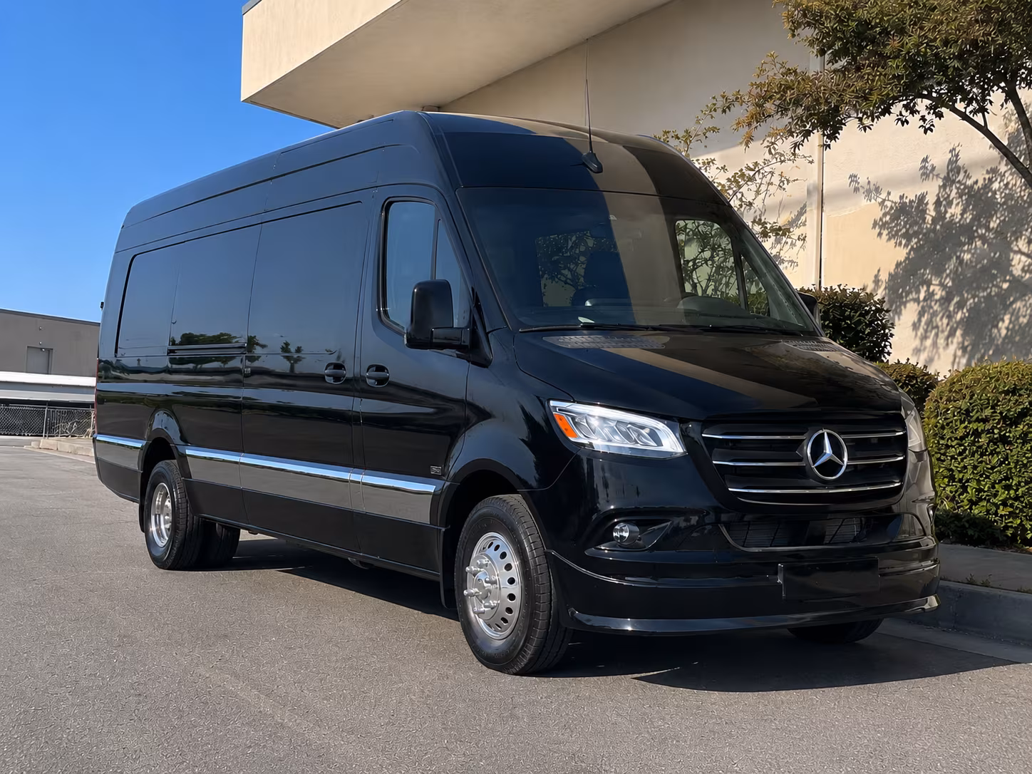 Denver School Event Transportation party bus exterior