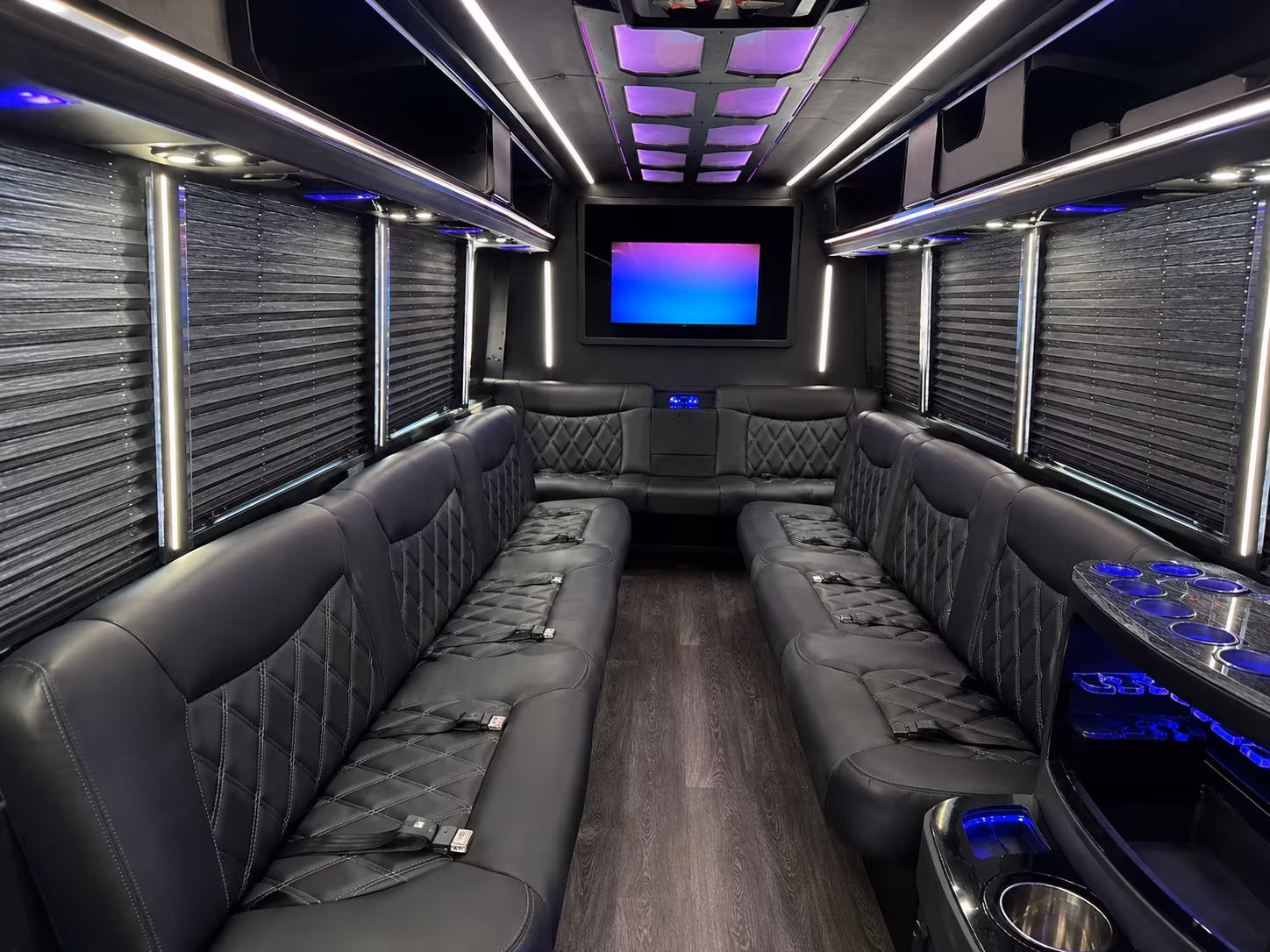 Denver Winery Tour & Pub Crawl Transportation party bus exterior