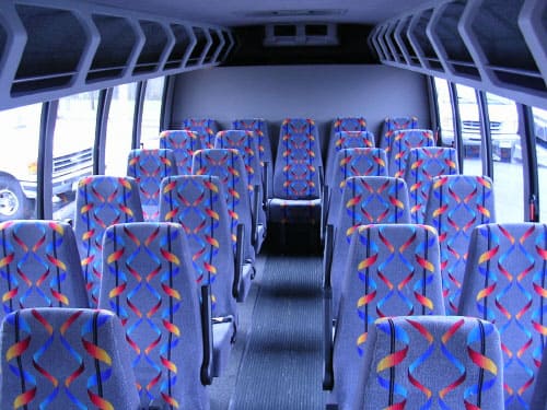 Loveland 15-35 Passenger Minibuses Interior